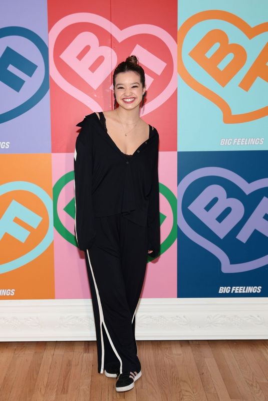 PEYTON ELIZABETH LEE at Big Feelings Brand Launch Party in New York 11/02/2023