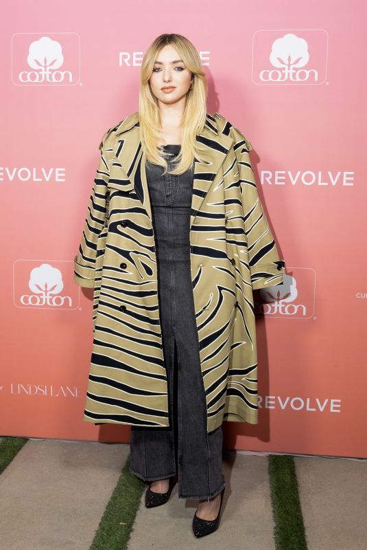PEYTON LIST at Revolve Curated Collection Launch in Los Angeles 11/09/2023