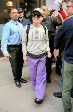 PINK Leaves for Her Concert at Madison Square Garden in New York 11/05/2023