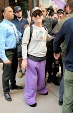 PINK Leaves for Her Concert at Madison Square Garden in New York 11/05/2023