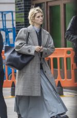 PIXIE GELDOF and George Barnett Out Shopping at Waitrose in Chelsea 11/07/2023