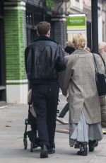PIXIE GELDOF and George Barnett Out Shopping at Waitrose in Chelsea 11/07/2023