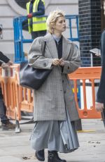 PIXIE GELDOF and George Barnett Out Shopping at Waitrose in Chelsea 11/07/2023