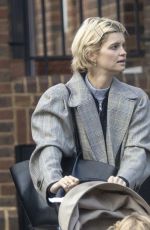 PIXIE GELDOF and George Barnett Out Shopping at Waitrose in Chelsea 11/07/2023