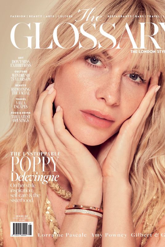 POPPY DELEVINGNE in The Glossary Magazine, May 2023