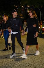 Pregnant DANIELA OSPINA and Gabriel Corone Heading to a Concert in Miami 11/04/2023
