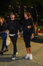 Pregnant DANIELA OSPINA and Gabriel Corone Heading to a Concert in Miami 11/04/2023