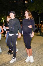 Pregnant DANIELA OSPINA and Gabriel Corone Heading to a Concert in Miami 11/04/2023