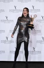 Pregnant KARLA SOUZA at 51st International Emmy Awards in New York 11/20/2023
