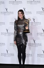 Pregnant KARLA SOUZA at 51st International Emmy Awards in New York 11/20/2023
