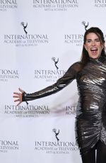 Pregnant KARLA SOUZA at 51st International Emmy Awards in New York 11/20/2023