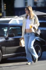 Pregnant SUKI WATERHOUSE at Her Local Market in Los Feliz 11/09/2023