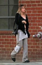Pregnant SUKI WATERHOUSE Night Out in Los Feliz 11/11/2023