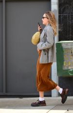 Pregnant SUKI WATERHOUSE Out in Los Angeles 11/23/2023