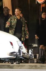 QUEEN LATIFAH and EBONI NICHOLS Leaves Bird Streets Club in West Hollywood 11/26/2023