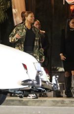 QUEEN LATIFAH and EBONI NICHOLS Leaves Bird Streets Club in West Hollywood 11/26/2023