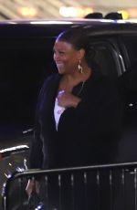 QUEEN LATIFAH Arrives at Lakers Game at Crypto.com Arena in Los Angeles 11/22/2023
