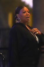 QUEEN LATIFAH Arrives at Lakers Game at Crypto.com Arena in Los Angeles 11/22/2023