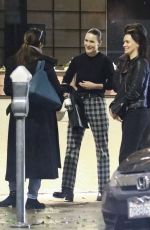 RACHEL BROSNAHAN Out for Dinner with Friends at Matsuhisa in Beverly Hills 11/15/2023