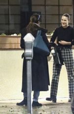 RACHEL BROSNAHAN Out for Dinner with Friends at Matsuhisa in Beverly Hills 11/15/2023