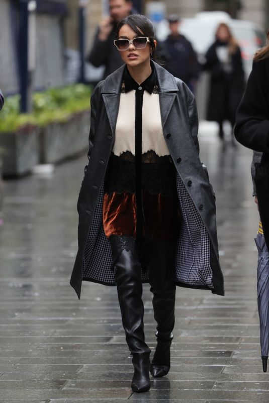 RACHEL ZEGLER Arrives at Capital Breakfast Show in London 11/08/2023