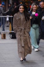 RACHEL ZEGLER Arrives at Good Morning America in New York 11/15/2023