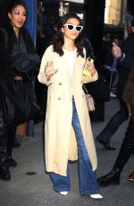 RACHEL ZEGLER Arrives to Promotes The Hunger Games: The Ballad of Songbirds & Snakes at Good Morning America in New York 11/02/2023