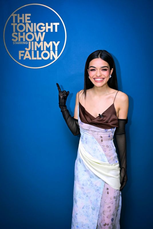 RACHEL ZEGLER at Tonight Show Starring Jimmy Fallon in New York 11/15/2023