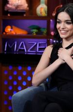 RACHEL ZEGLER at Watch What Happens Live with Andy Cohen in New York 11/16/2023