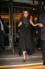 RACHEL ZEGLER Leaves Her Hotel in London 11/09/2023