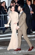 REBECCA HALL Arrives at Gotham Awards in New York 11/27/2023