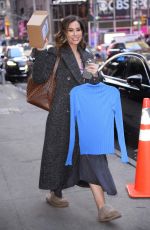 REBECCA JARVIS Leaves Good Morning America in New York 11/15/2023