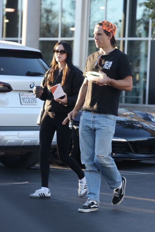 RILEY KEOUGH and Ben Smith-Petersen at Erewhon Market in Calabasas 11/13/2023
