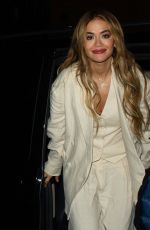RITA ORA and  Taika Waititi Leaves Ham Yard Bar & Restaurant in London 11/22/2023