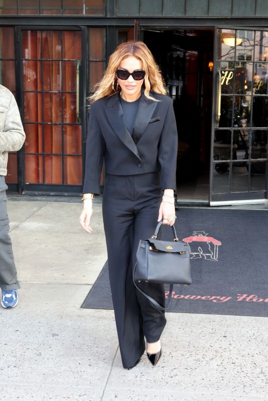 RITA ORA Heading to an Office Building in New York 11/16/2023