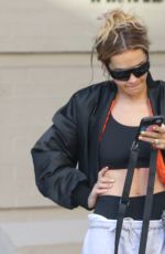 RITA ORA Leaves a Gym in New York 11/16/2023
