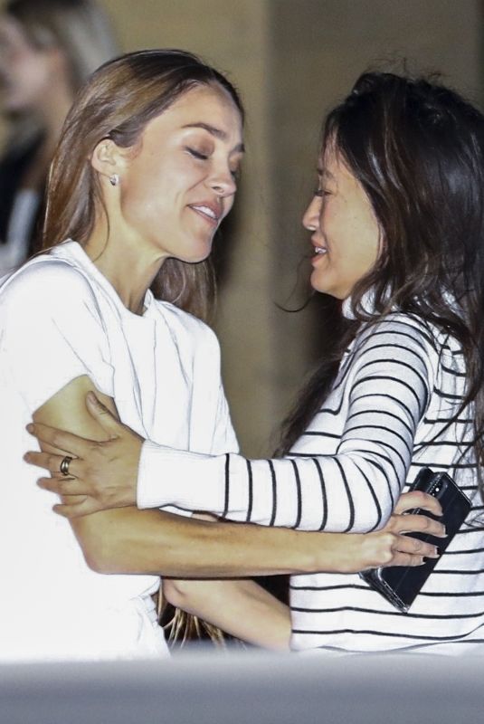 ROSALIND ROSS and MARA LANE Leaves Nobu in Malibu 11/09/2023