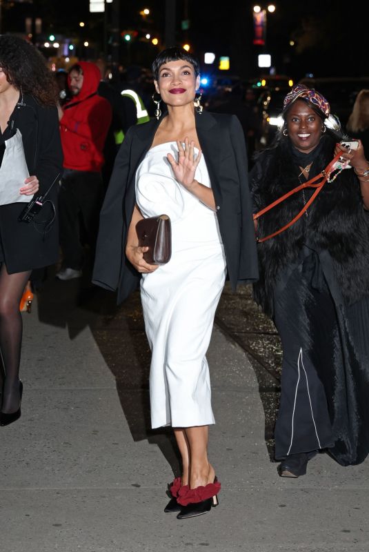 ROSARIO DAWSON Arrives at 2023 CFDA Fashion Awards in New York 11/06/2023
