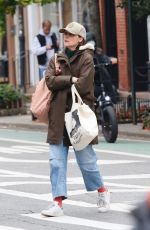 ROSE BYRNE Out and About in New York 11/13/2023