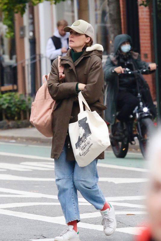 ROSE BYRNE Out and About in New York 11/13/2023