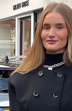 ROSIE HUNTINGTON-WHITELEY Leaves a Restaurant in London 11/29/2023
