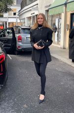 ROSIE HUNTINGTON-WHITELEY Leaves a Restaurant in London 11/29/2023