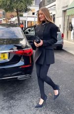 ROSIE HUNTINGTON-WHITELEY Leaves a Restaurant in London 11/29/2023