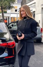 ROSIE HUNTINGTON-WHITELEY Leaves a Restaurant in London 11/29/2023