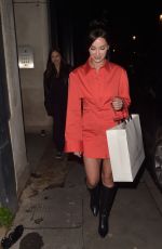 ROXIE NAFOUSI Arrives at Anine Bing Launch of Kate bag in London 11/08/2023