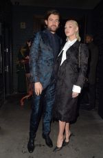 ROXY HORNER Arrives at Joshua Kane Cat Walk Show in London 11/16/2023