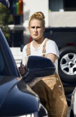RUMER WILLIS and Derek Thomas Out in Studio City 11/04/2023