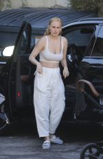 RUMER WILLIS Arrivves at A/M Hair Salon 11/14/2023