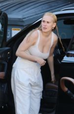 RUMER WILLIS Arrivves at A/M Hair Salon 11/14/2023