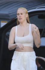 RUMER WILLIS Arrivves at A/M Hair Salon 11/14/2023